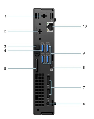 Dell OptiPlex 5000mff I7-12700 512GB 5000 Micro Form Factor Computador de Escritório