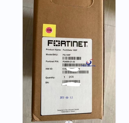 Redes menores Grande proteção O firewall FG-100F Fortinet com suporte VPN incluído