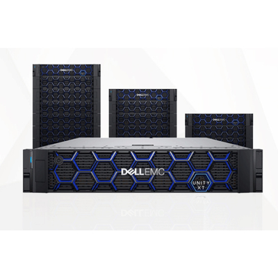 EMC Unity XT 480 Arrays de armazenamento de rede CPU de 1,7 GHz por array para desempenho máximo
