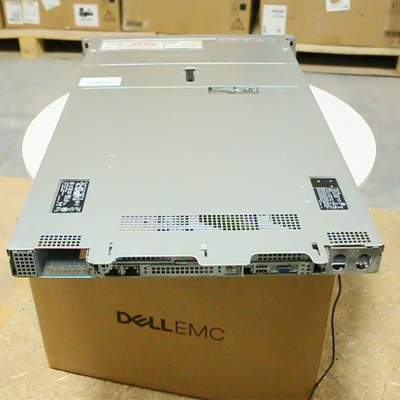 Dell PowerEdge R650 Rack Server com controlador H745 RAID 900GB Disco rígido 64GB RAM