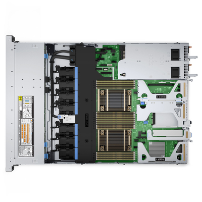 Dell poweredge r450 Vendo 1U Rack Server com 2.1 GHz 16GB 3a Geração Intel Xeon Processador Escalavel