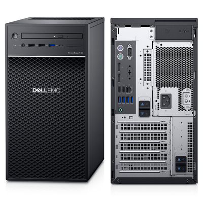 Dell PowerEdge T40 Servidor Intel Core i3 Série de 9a Geração para integração perfeita