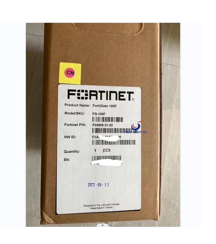 Redes menores Grande proteção O firewall FG-100F Fortinet com suporte VPN incluído