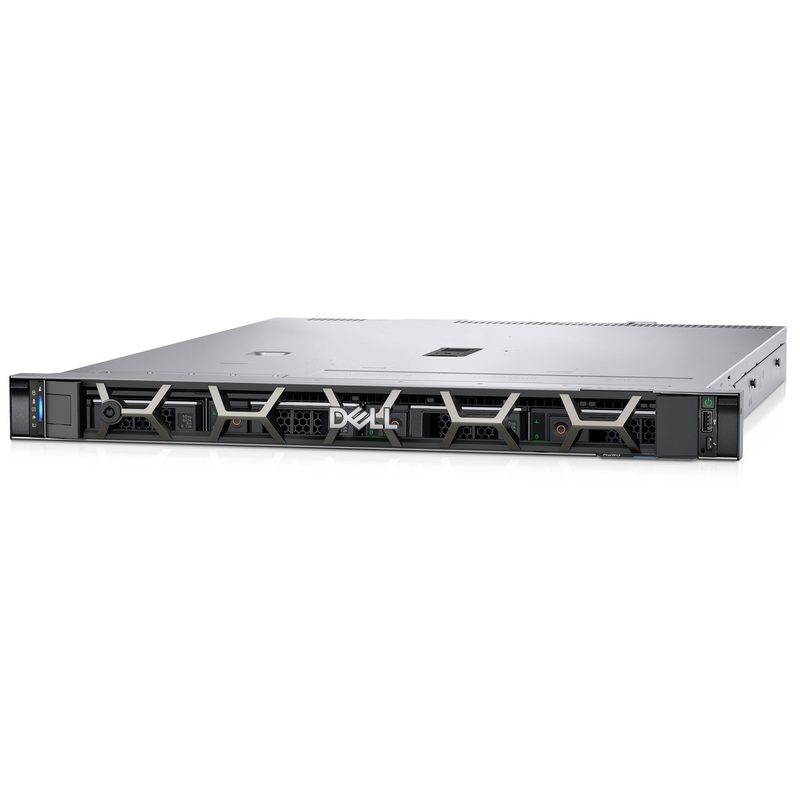 Novíssimo Dells R250 1U Rack Server com 1TB Hard Drive 8GB Xeon E-2314