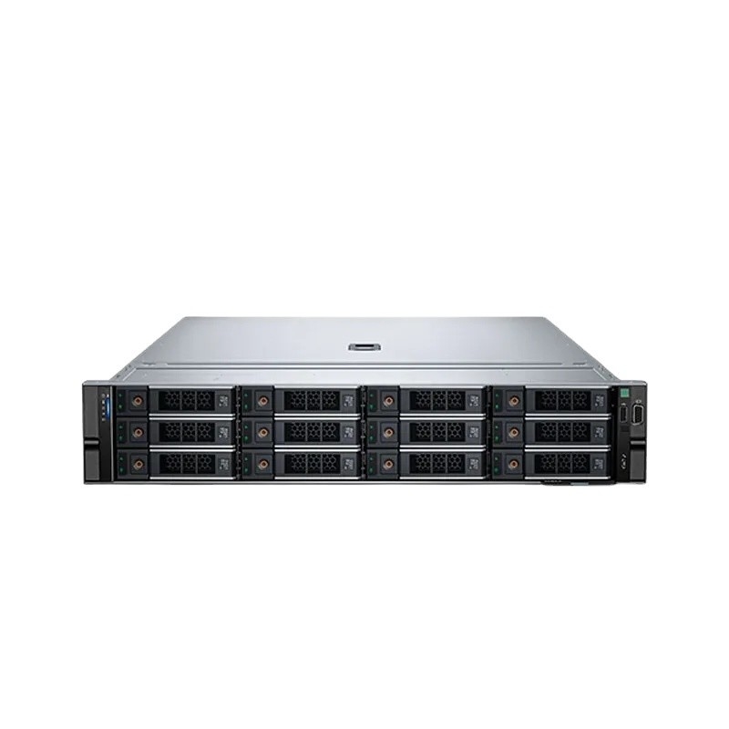 Pronto para enviar Dell PowerEdge R760 2U Rack Server com processador 2.1GHz Frequência principal