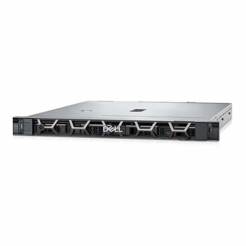 Dell Poweredge R250 Server com disco rígido de 1 TB Processador de 2,8 GHz 4 * 3,5 chassis