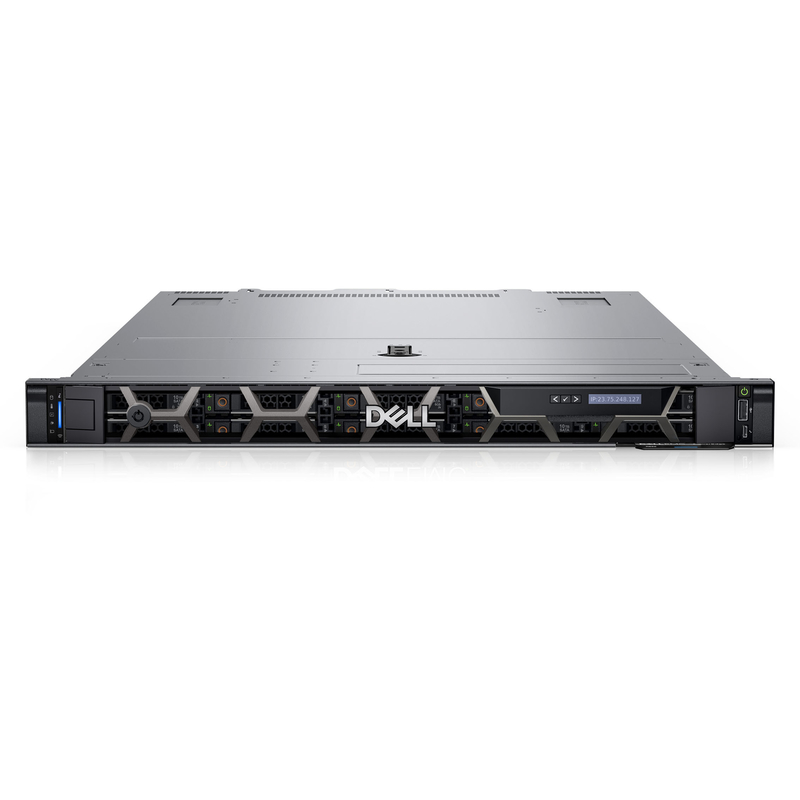 Dell Poweredge R650 1U Rack Server Processador Xeon 4310 e processador de 2.0 GHz Frequência principal com disco rígido de 960 GB